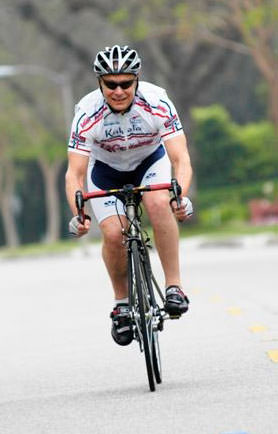 Bicycling Attorney Howard D. Krepack