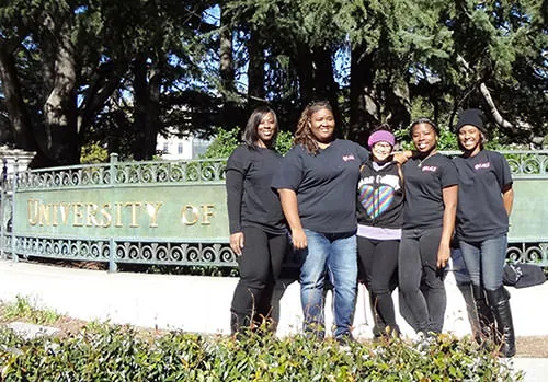 GEK sponsored these Carter High School students' participation in the Young Worker Leadership Academy at UC Berkeley. 