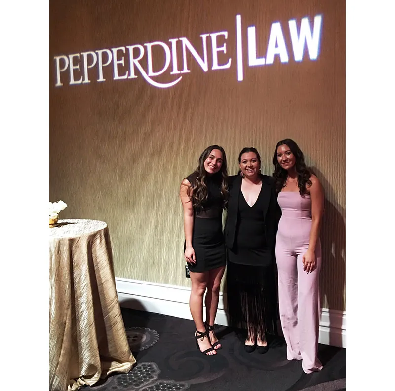 Monica Fairwell mentoring at Pepperdine University